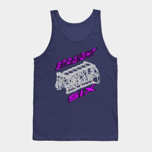 Engine Block Straight 6 (Purple) Tank Top